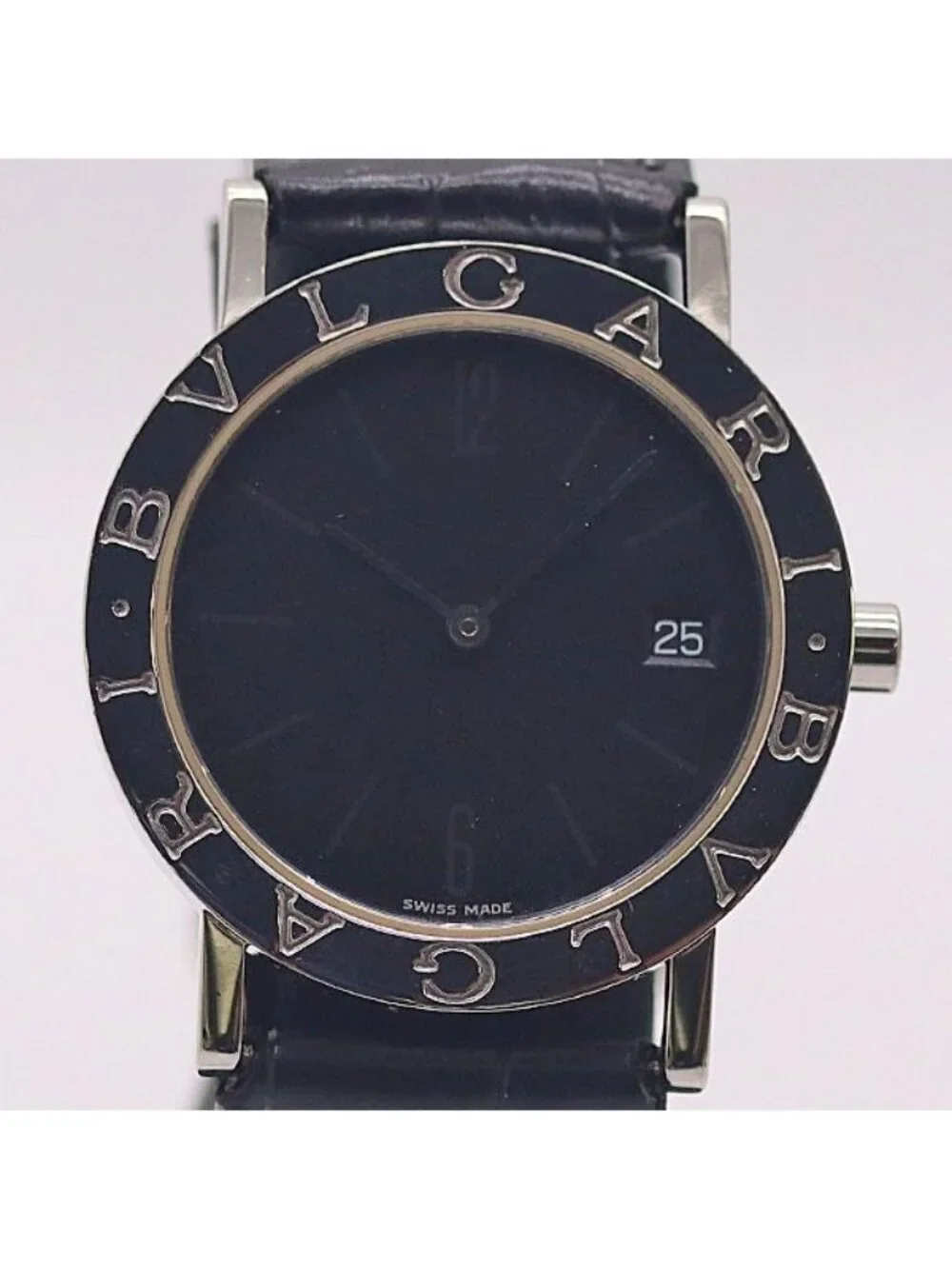Bvlgari Date Black Dial Watch